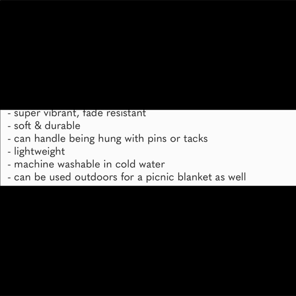 Urban Outfitters Mountain ⛰ Tapestry 51x60 - Picture 3 of 3